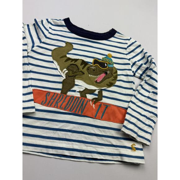 Boys Joules Dinosaur Shirt size 5 - Picture 3 of 6